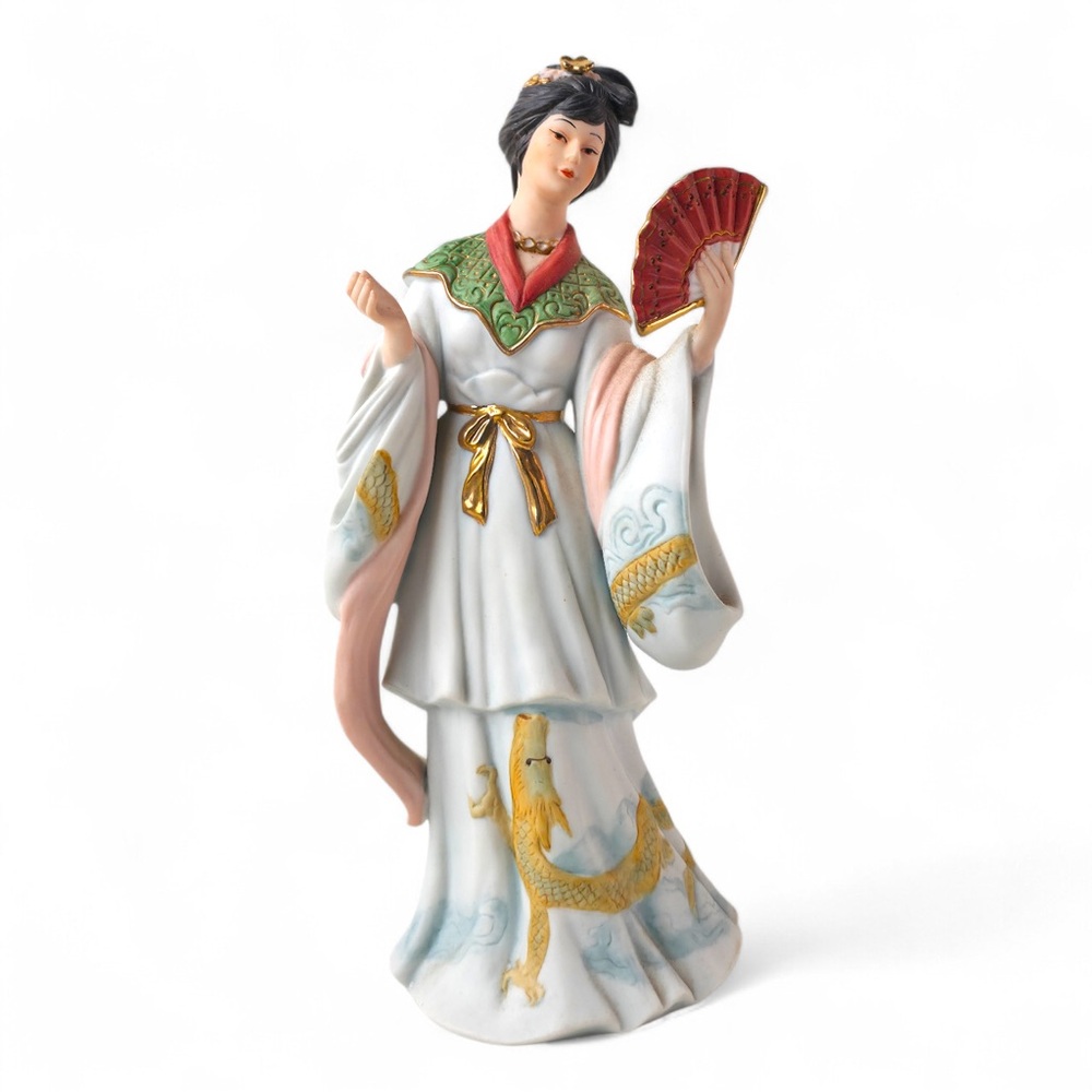 Vintage 1988 Tianhou "Goddesses of China" Porcelain Figurine - Limited Edition - Picture 1 of 5
